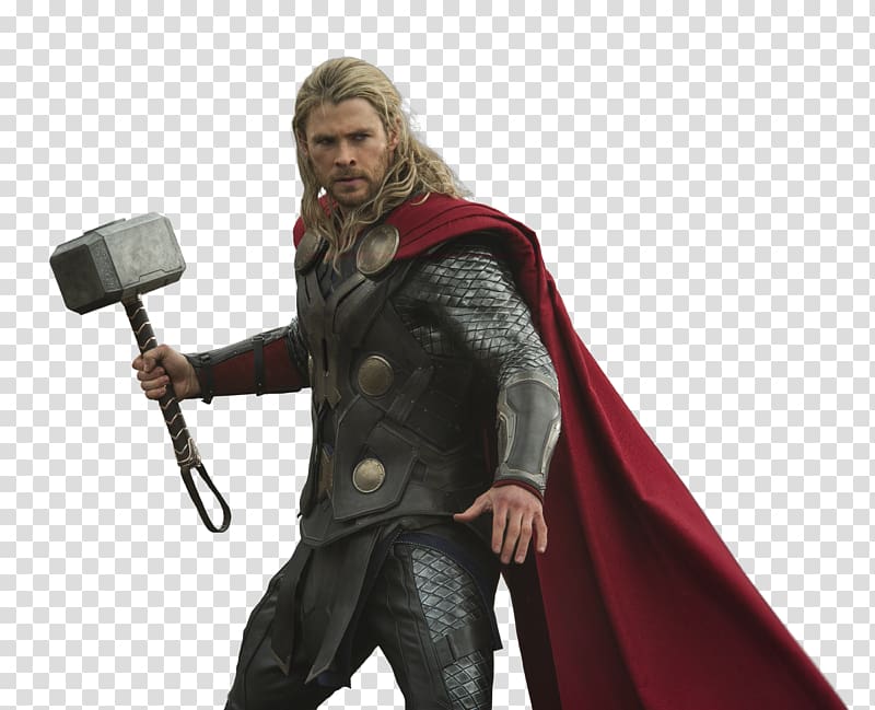 Thor Odin Mjolnir Marvel Comics, Thor transparent background PNG clipart