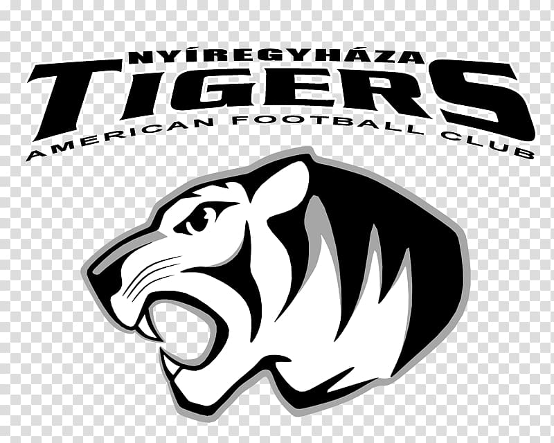 Nyíregyháza Tigers Győr Sharks Hungarian American Football League Budapest Wolves, tiger transparent background PNG clipart