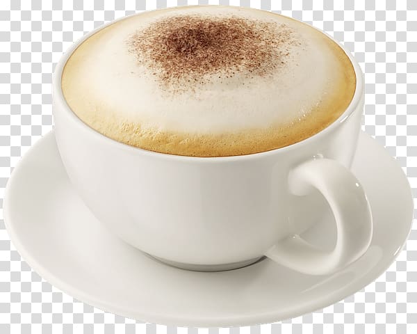 Cappuccino Coffee cup Milk Cafe, Coffee transparent background PNG clipart