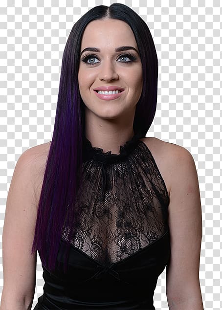 Katy Perry American Idol Ombré Hairstyle Blue hair, katy perry transparent background PNG clipart