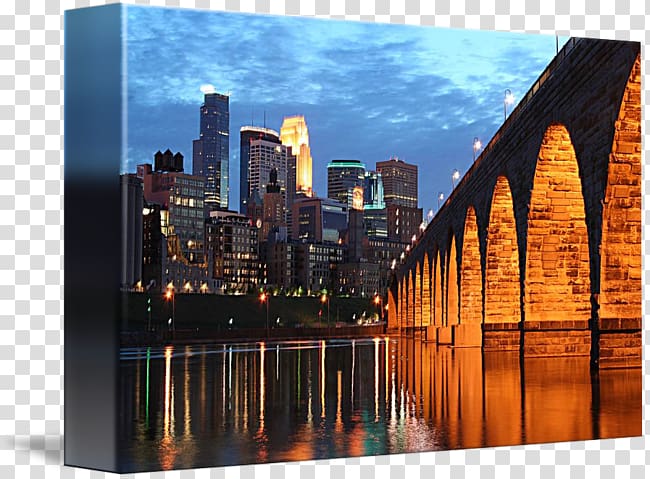 Stone Arch Bridge Printing Canvas print, rock arch transparent background PNG clipart