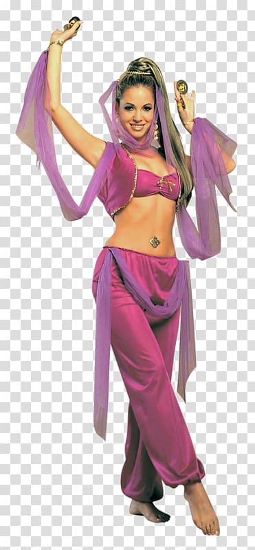 Princess Jasmine Belly dance Costume Clothing, princess jasmine transparent background PNG clipart