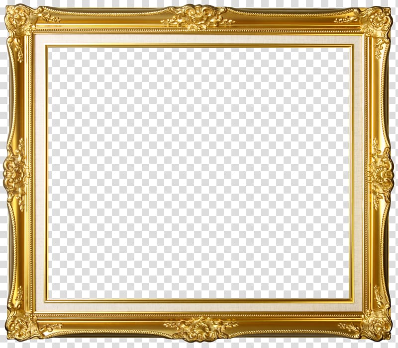Frames , gold transparent background PNG clipart