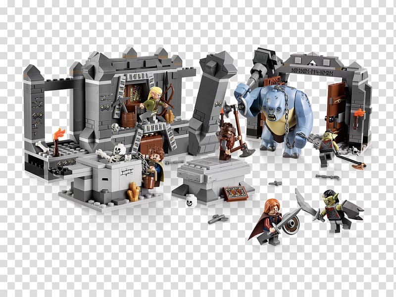 Lego The Lord of the Rings Gimli Lego The Hobbit Moria, mines transparent background PNG clipart