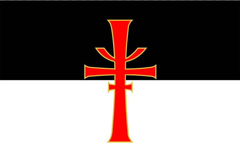 Cross Flag of Sicily Tattoo Cruciform , Sicilian Flag Tattoos transparent background PNG clipart
