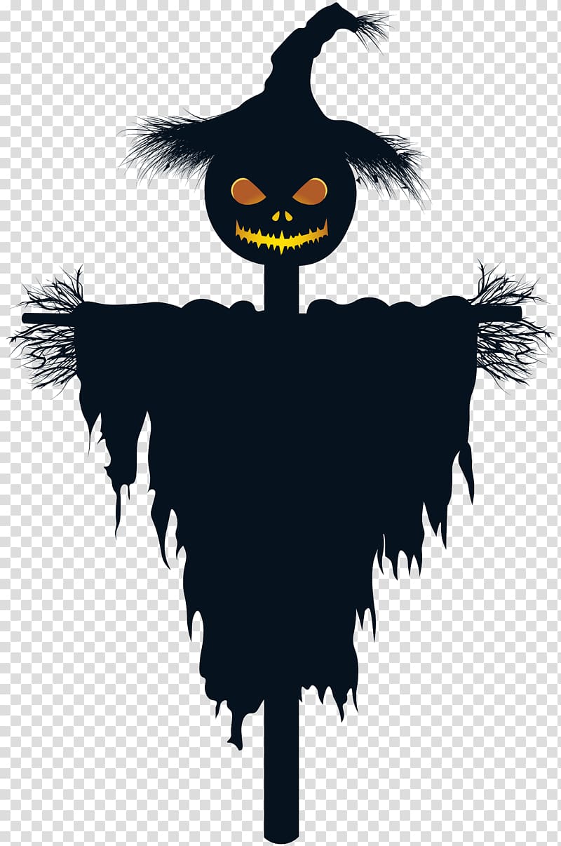 Halloween Scarecrow Jack-o\'-lantern , scarecrow transparent background PNG clipart