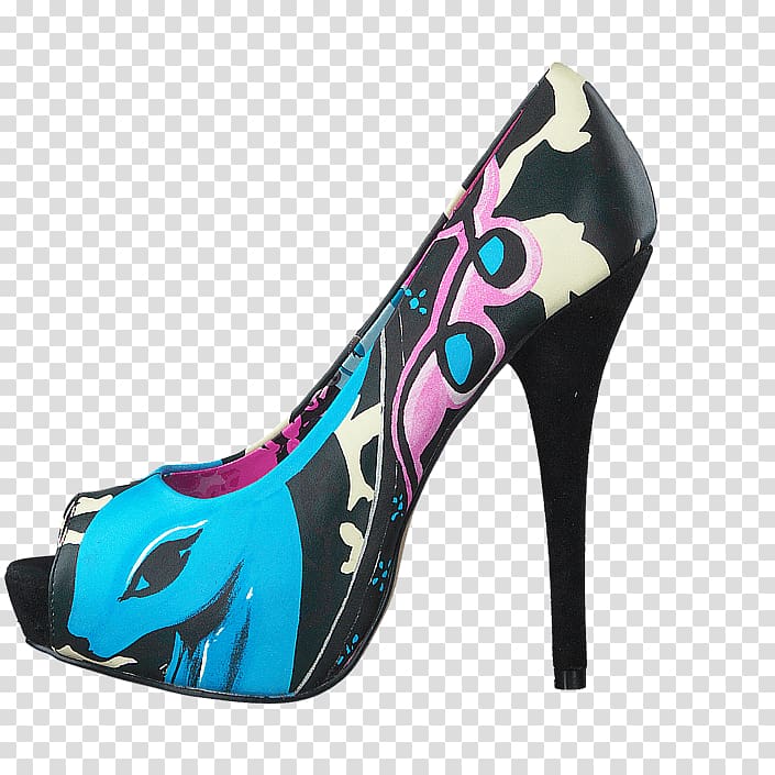 Court shoe Fashion Stiletto heel Blue High-heeled shoe, Platform Shoes transparent background PNG clipart
