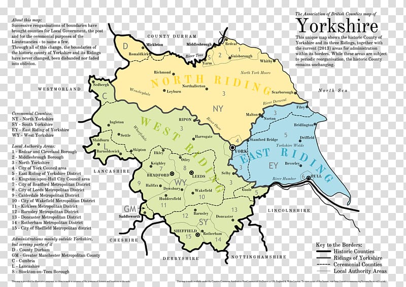 United States of America East Riding of Yorkshire Map Yorkshire Ridings Society, map transparent background PNG clipart