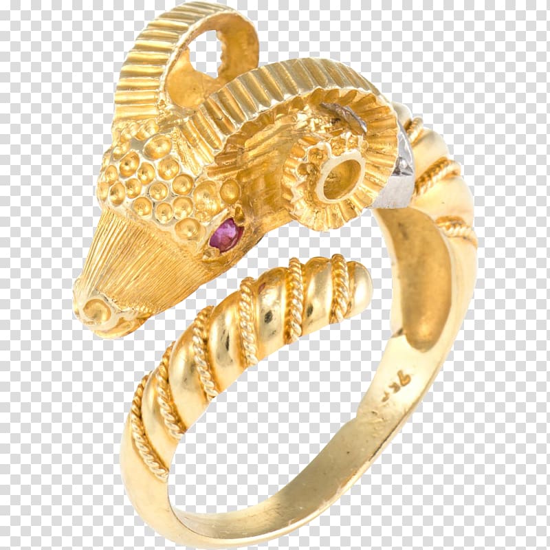 Jewellery Gold Ring Gemstone Clothing Accessories, aries transparent background PNG clipart
