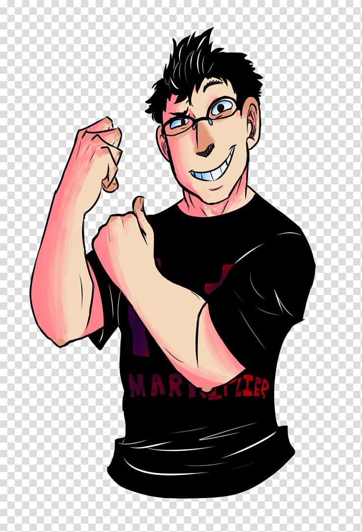 Thumb Character Muscle , Markiplier transparent background PNG clipart