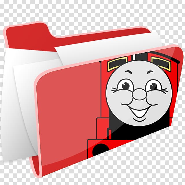James the Red Engine Gordon Percy, pap transparent background PNG clipart