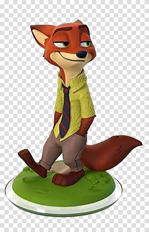 Disney Infinity 3.0 Disney Infinity: Marvel Super Heroes Nick Wilde PlayStation 4, Crazy Animal City transparent background PNG clipart