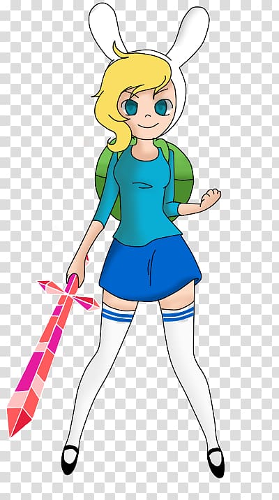 Fionna and Cake Finn the Human Illustration, adventure time fiona transparent background PNG clipart