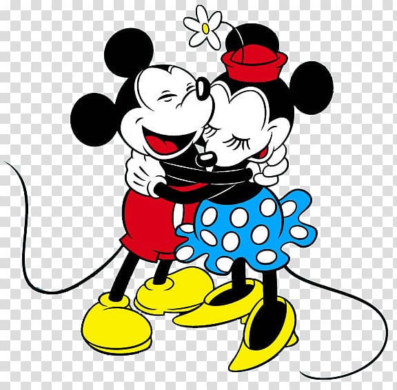 Mickey Mouse Minnie Mouse Drawing Pluto , back transparent background PNG clipart