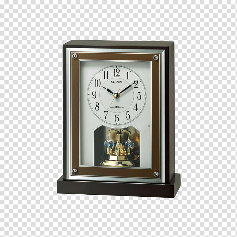Rhythm Watch Citizen Holdings Automaton clock 掛時計, clock transparent background PNG clipart