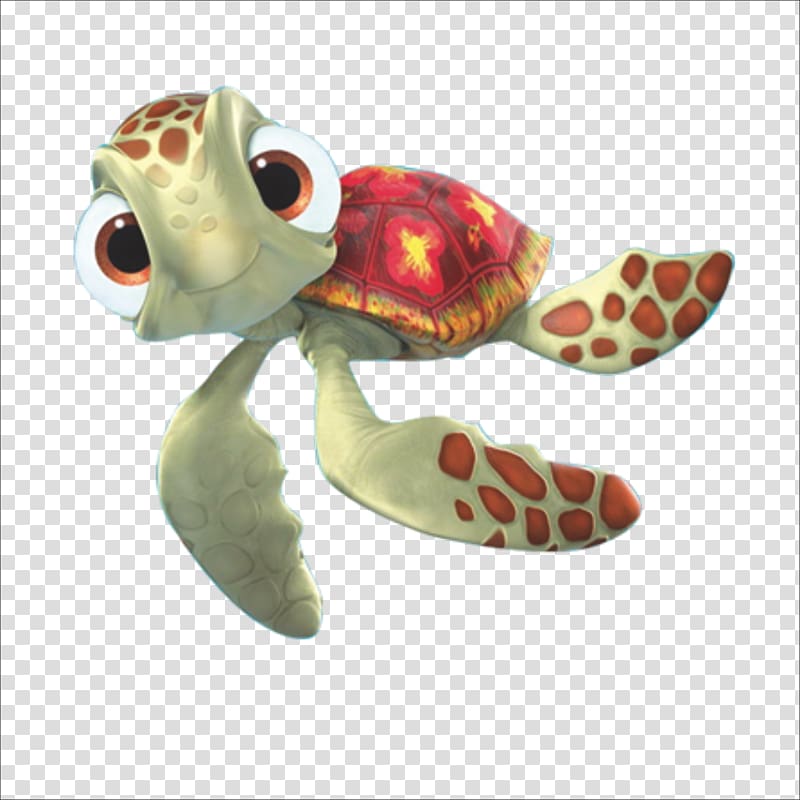 Disney Pixar Nemo Squirt character illustration, Finding Nemo Pixar The Walt Disney Company , Sea turtle transparent background PNG clipart