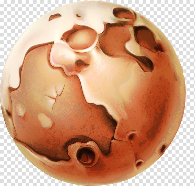 Planet Painting, Broken the earth\'s surface transparent background PNG clipart