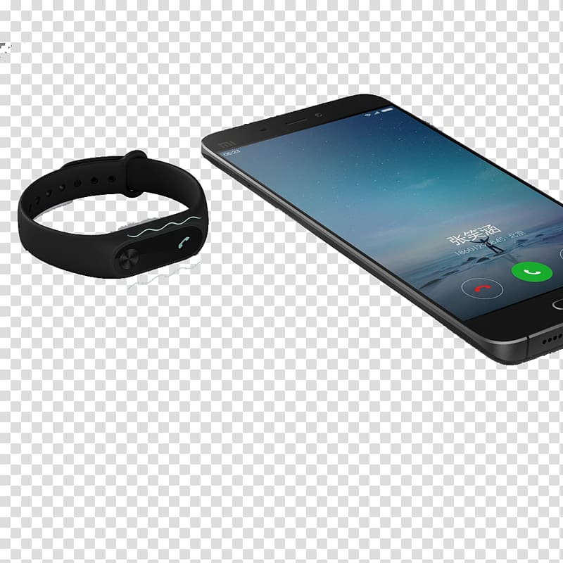 Xiaomi Mi Band 2 Bracelet Activity tracker, Millet mobile phone ring transparent background PNG clipart