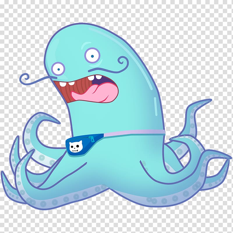 Octopus Anime Studio , octopus line drawing transparent background PNG clipart