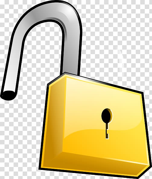 Padlock , Unlock transparent background PNG clipart