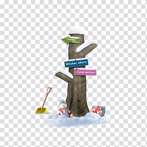 Winter Icon, Winter dead trees transparent background PNG clipart