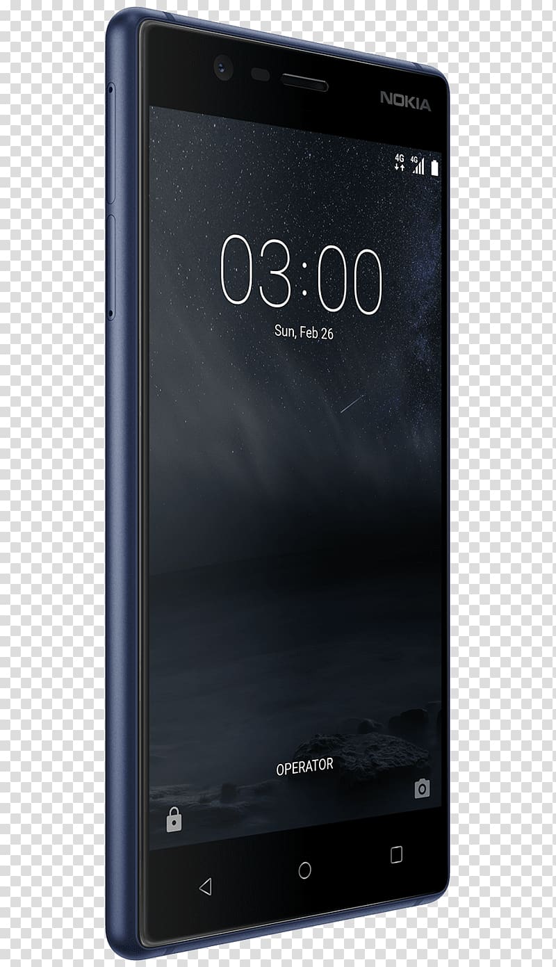 Feature phone Smartphone Nokia 3 Microsoft Lumia, smartphone transparent background PNG clipart