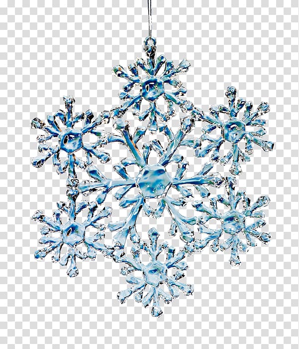 Ice crystals Snowflake Symmetry, ice transparent background PNG clipart