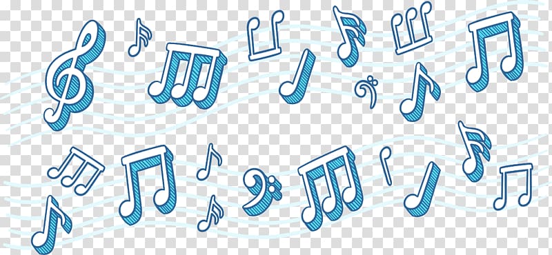 Musical note Melody, Melodious notes transparent background PNG clipart