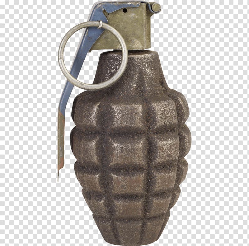 Mk 2 grenade Weapon Bomb Firing pin, Weapons material transparent background PNG clipart