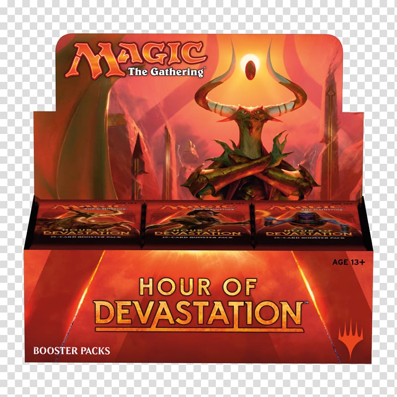 Magic: The Gathering Yu-Gi-Oh! Trading Card Game Amonkhet Wizards of the Coast Booster pack, Devastation transparent background PNG clipart
