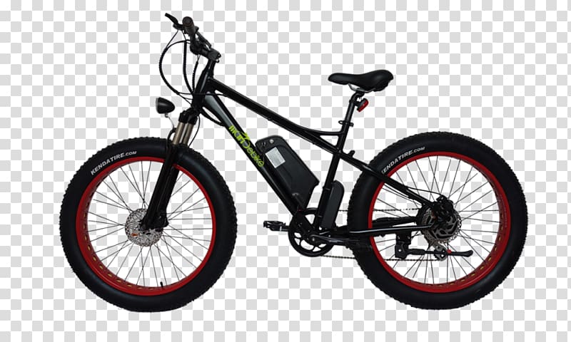 Electric bicycle Fatbike Tire Mountain bike, Bicycle transparent background PNG clipart