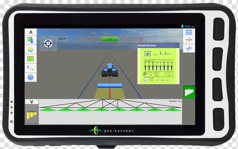 Automotive navigation system GPS Navigation Systems Agriculture Global Positioning System, tractor transparent background PNG clipart
