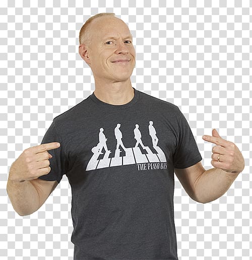 T-shirt The Piano Guys Bruno Mars Lord of the Rings, T-shirt transparent background PNG clipart