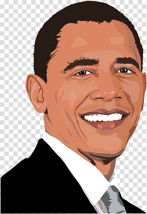 Barack Obama transparent background PNG clipart