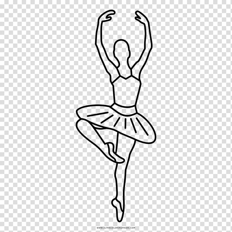 Drawing Ballet Dancer Line art, ballerina transparent background PNG clipart