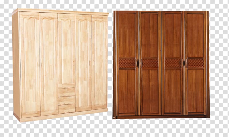 Armoires & Wardrobes Wood stain Varnish Cupboard Cabinetry, Rubber wood wardrobe finished material transparent background PNG clipart