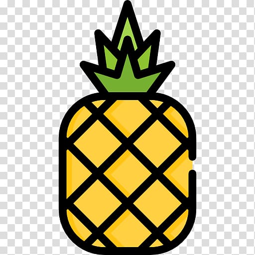 summer pineapple transparent background PNG clipart