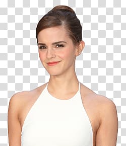 Emma Watson, Emma Watson White Dress transparent background PNG clipart