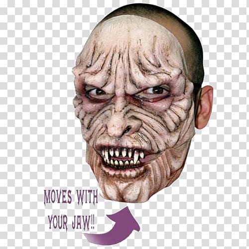 Mask Vampire Halloween costume Dracula, mask transparent background PNG clipart