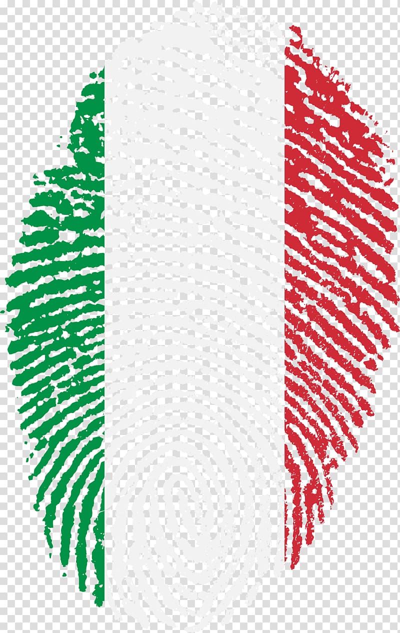 Flag of Italy Flag of Italy Fingerprint Flag of Haiti, finger print transparent background PNG clipart