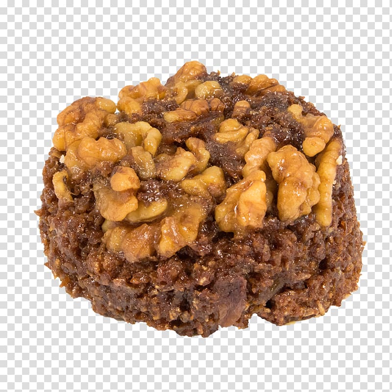 Chocolate brownie German chocolate cake Caramel Flavor Oatmeal, creative delicious food nuts transparent background PNG clipart