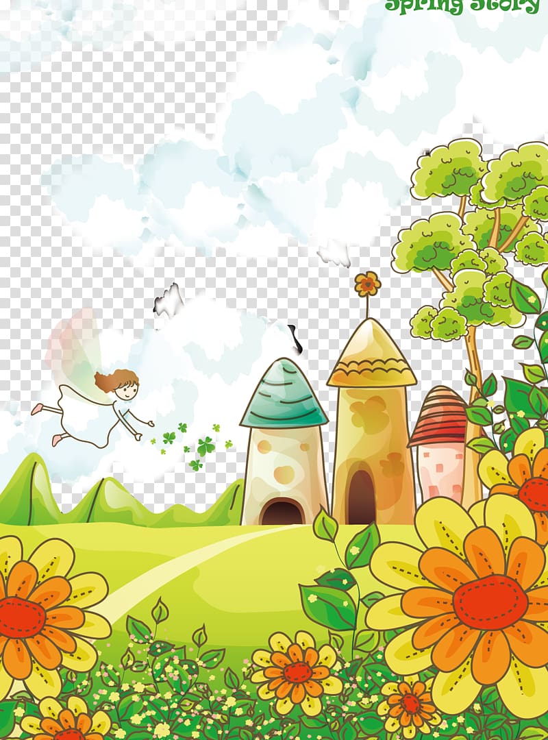 Cartoon , Cartoon Castle transparent background PNG clipart