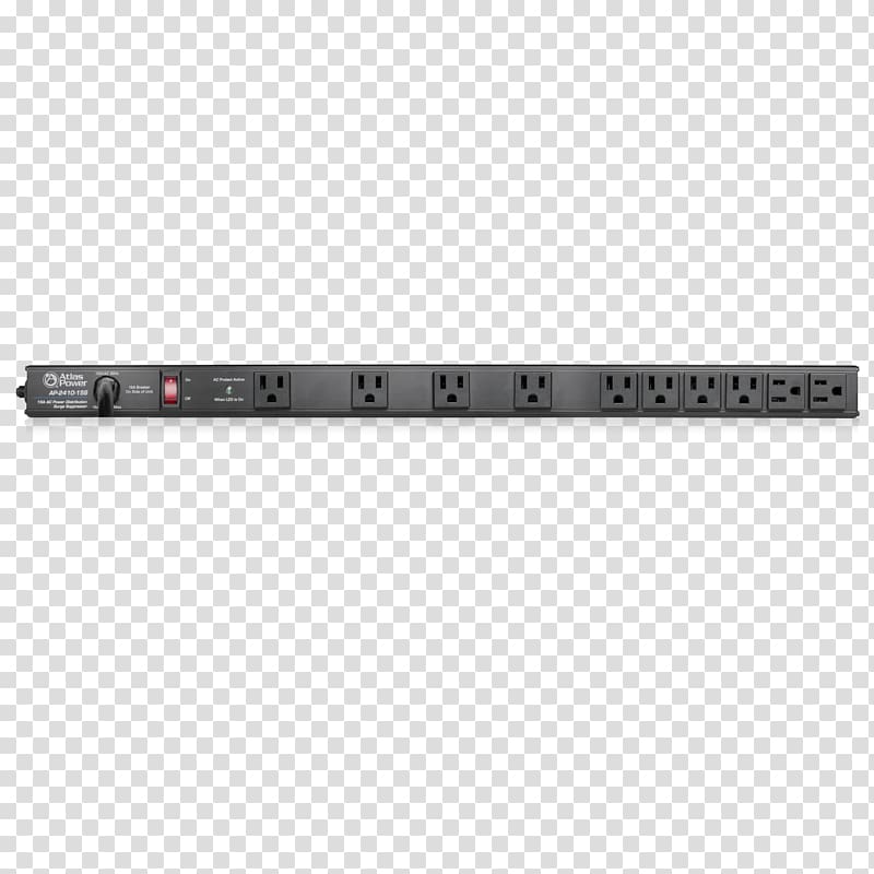 Power Strips & Surge Suppressors Surge protector Electronics 19-inch rack Fuse, strips transparent background PNG clipart
