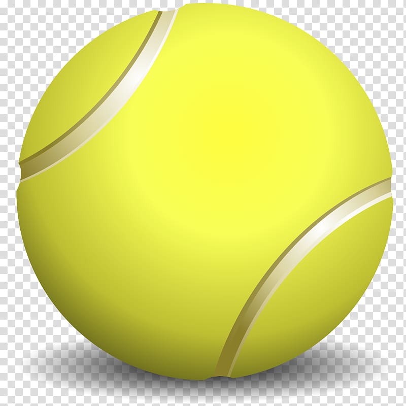 Tennis ball , Yellow tennis transparent background PNG clipart