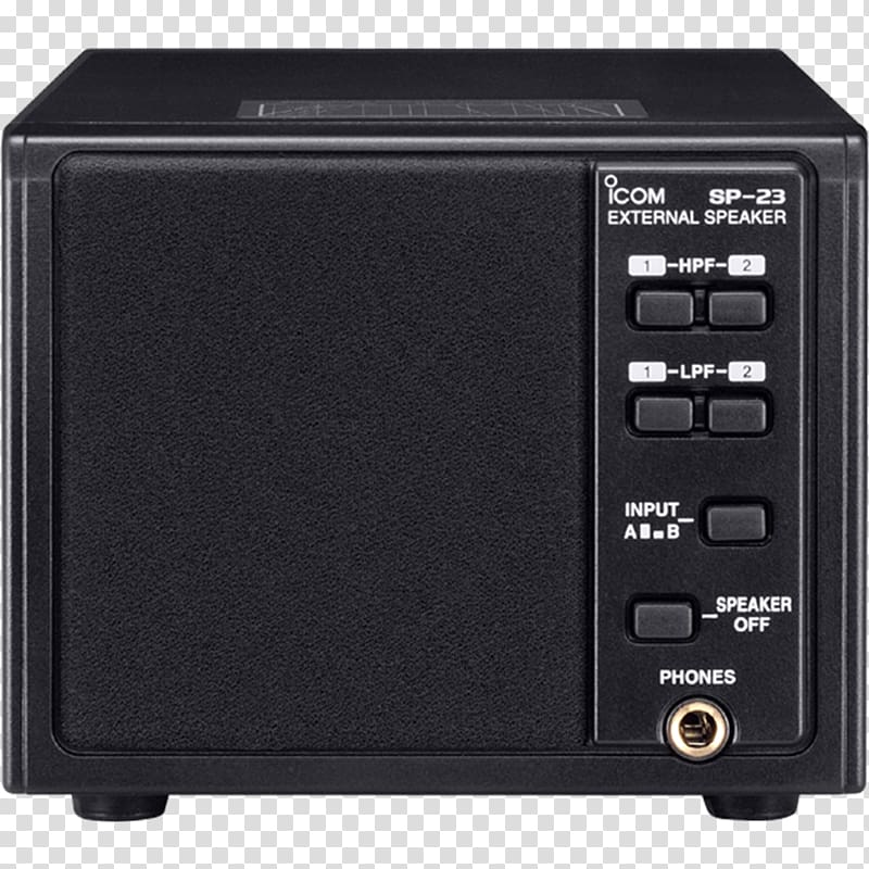 Loudspeaker Transceiver Icom Incorporated Radio receiver Software-defined radio, icom transparent background PNG clipart
