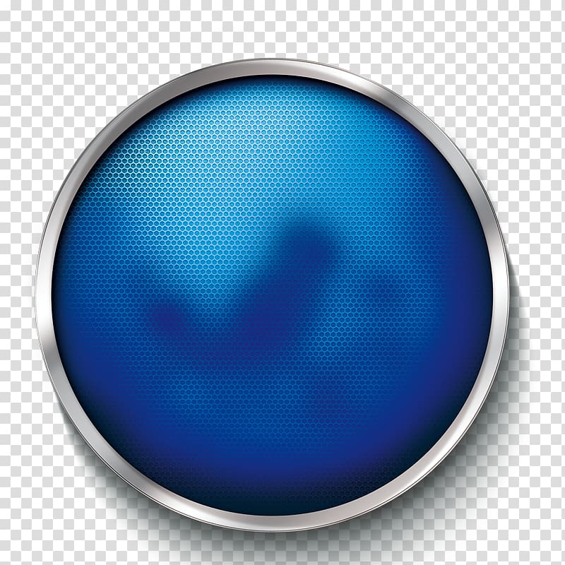round gray framed blue illustration, Blue Circle Grey, Blue circle transparent background PNG clipart