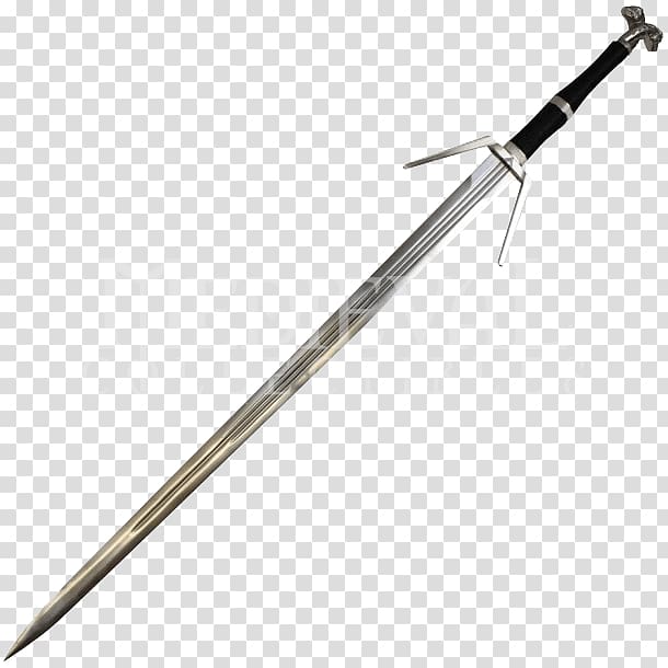 Middle Ages Longsword Weapon Scabbard, Sword transparent background PNG clipart