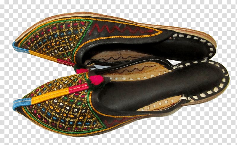 Rajasthan Mojari Jutti Shoe Footwear, sandal transparent background PNG clipart