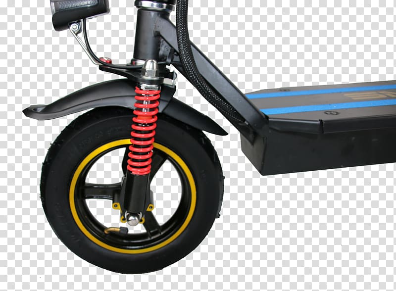 Car Tire Bicycle Wheels Spoke, kick scooter transparent background PNG clipart