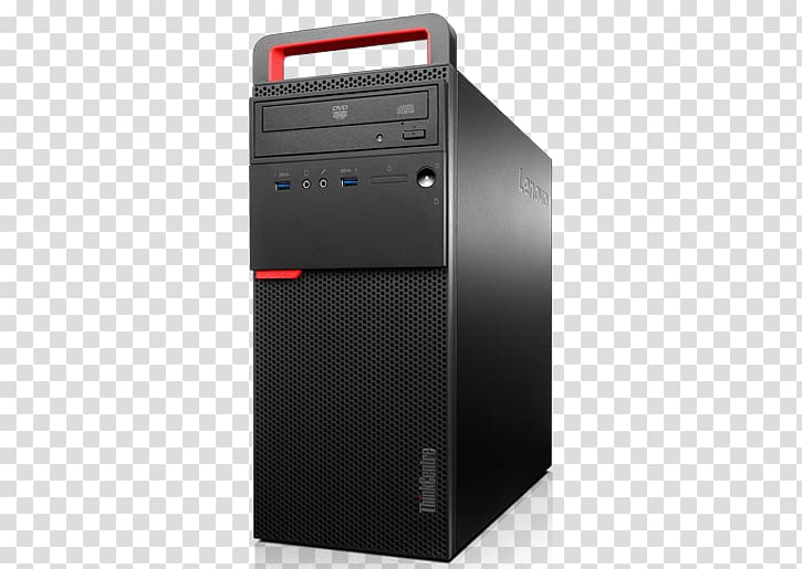 Lenovo ThinkCentre M700 10GR Small form factor Desktop Computers Lenovo 10UR001 ThinkCentre M710e, virtual reality gaming headset stand transparent background PNG clipart